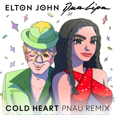 Obrázek ELTON JOHN & DUA LIPA, Cold Heart (PNAU Remix)